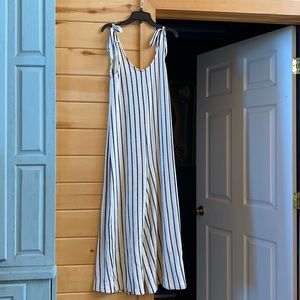 Striped jumpsuit